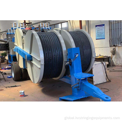 Hydraulic Cable Tensioner Line Stringing Equipment 4x50kN Hydraulic Tensioner Factory